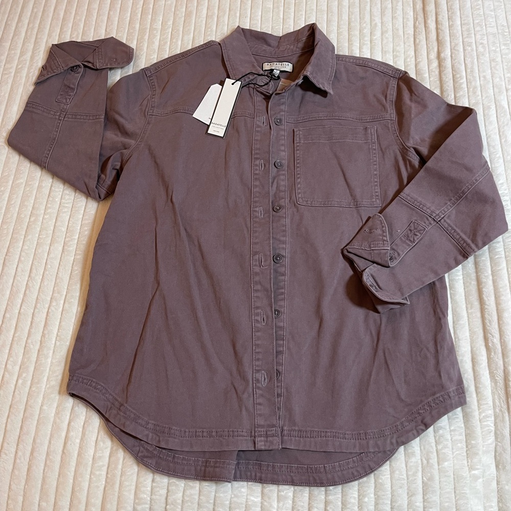 NWT | Bagatelle | Dusty Purple (Gray) Jacket - Picture 2 of 11